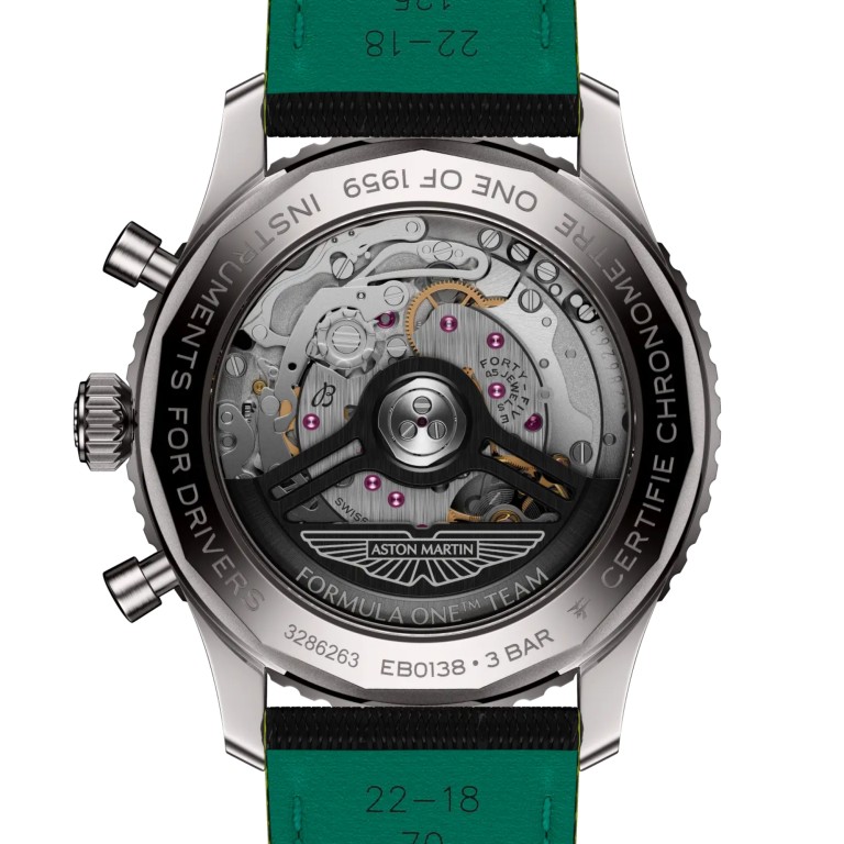 Breitling Navitimer B01 Chronograph Aston Martin Formula one 43mm - EB01381A1B1X1 - #4 Breitling Navitimer B01 Chronograph Aston Martin Formula one 43mm - EB01381A1B1X1 - #4