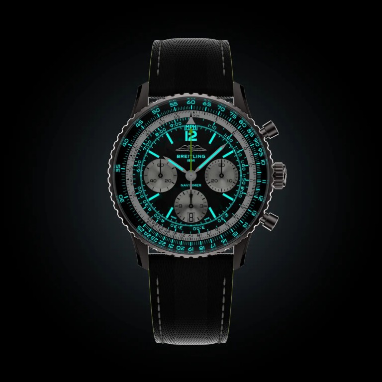 Breitling Navitimer B01 Chronograph Aston Martin Formula one 43mm - EB01381A1B1X1 - #6 Breitling Navitimer B01 Chronograph Aston Martin Formula one 43mm - EB01381A1B1X1 - #6