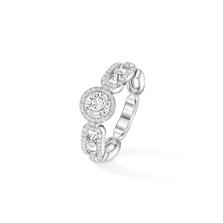 Messika Move Link Solitaire ring witgoud met diamant - 13747-WG GIA - #1 Messika Move Link Solitaire ring witgoud met diamant - 13747-WG GIA - #1