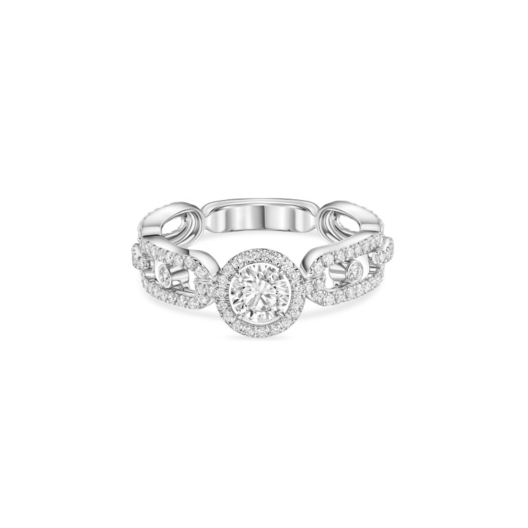 Messika Move Link Solitaire ring witgoud met diamant - 13747-WG GIA - #2 Messika Move Link Solitaire ring witgoud met diamant - 13747-WG GIA - #2