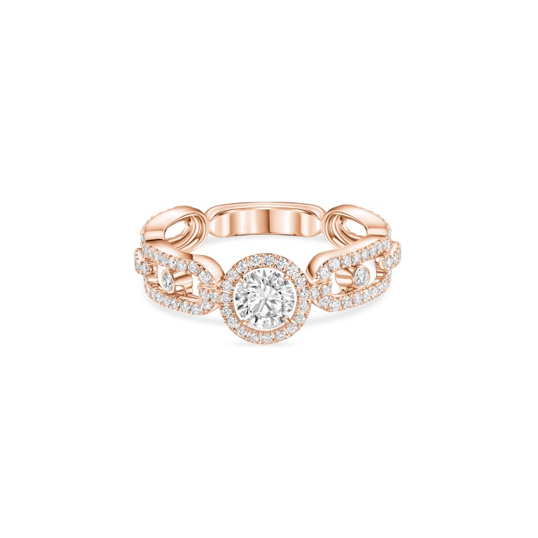 Messika Move Link Solitaire ring roodgoud met diamant - 13747-PG GIA - #2 Messika Move Link Solitaire ring roodgoud met diamant - 13747-PG GIA - #2