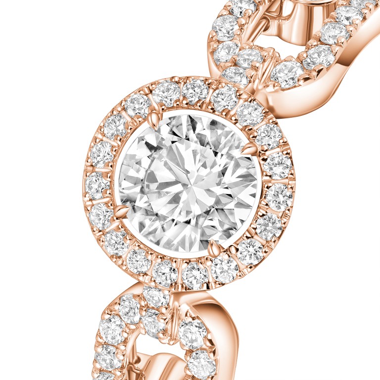 Messika Move Link Solitaire ring roodgoud met diamant - 13747-PG GIA - #3 Messika Move Link Solitaire ring roodgoud met diamant - 13747-PG GIA - #3