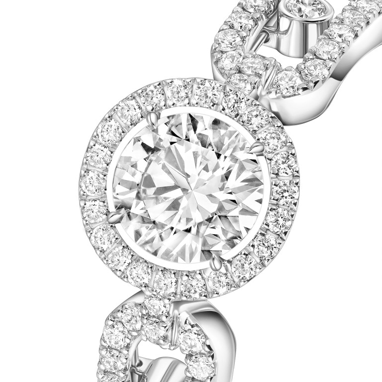 Messika Move Link Solitaire ring witgoud met diamant - 13748-WG GIA - #3 Messika Move Link Solitaire ring witgoud met diamant - 13748-WG GIA - #3
