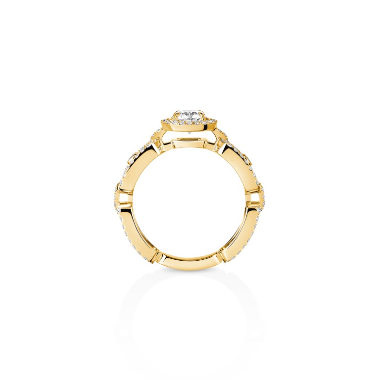 Messika Move Link Solitaire ring geelgoud met diamant - 13748-YG GIA - #4 Messika Move Link Solitaire ring geelgoud met diamant - 13748-YG GIA - #4