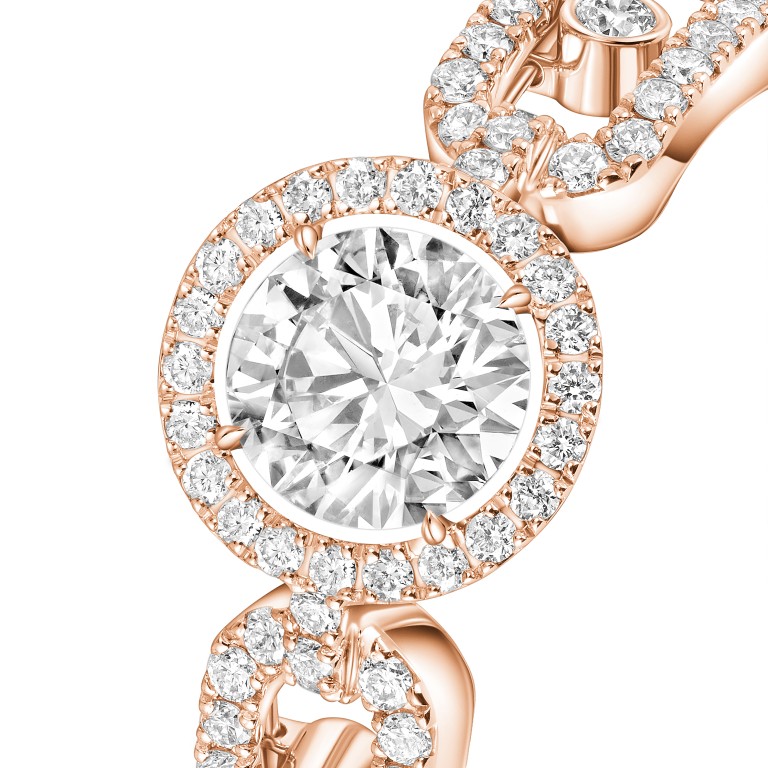 Messika Move Link Solitaire ring roodgoud met diamant - 13748-PG GIA - #3 Messika Move Link Solitaire ring roodgoud met diamant - 13748-PG GIA - #3