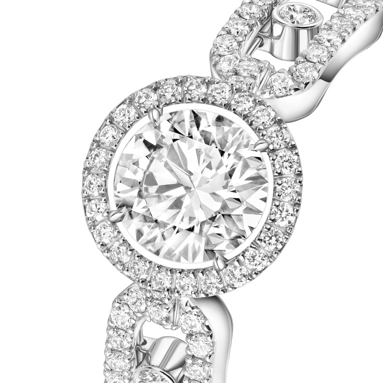 Messika Move Link Solitaire ring witgoud met diamant - 13749-WG GIA - #3 Messika Move Link Solitaire ring witgoud met diamant - 13749-WG GIA - #3