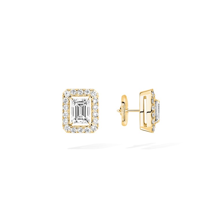 Messika Joy oorknoppen geelgoud met diamant - 15084-YG - #4 Messika Joy oorknoppen geelgoud met diamant - 15084-YG - #4