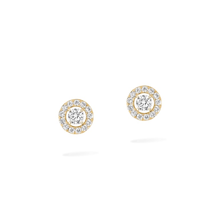 Messika Joy oorknoppen geelgoud met diamant - 6991-YG - #2 Messika Joy oorknoppen geelgoud met diamant - 6991-YG - #2