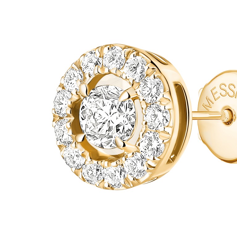 Messika Joy oorknoppen geelgoud met diamant - 6991-YG - #3 Messika Joy oorknoppen geelgoud met diamant - 6991-YG - #3