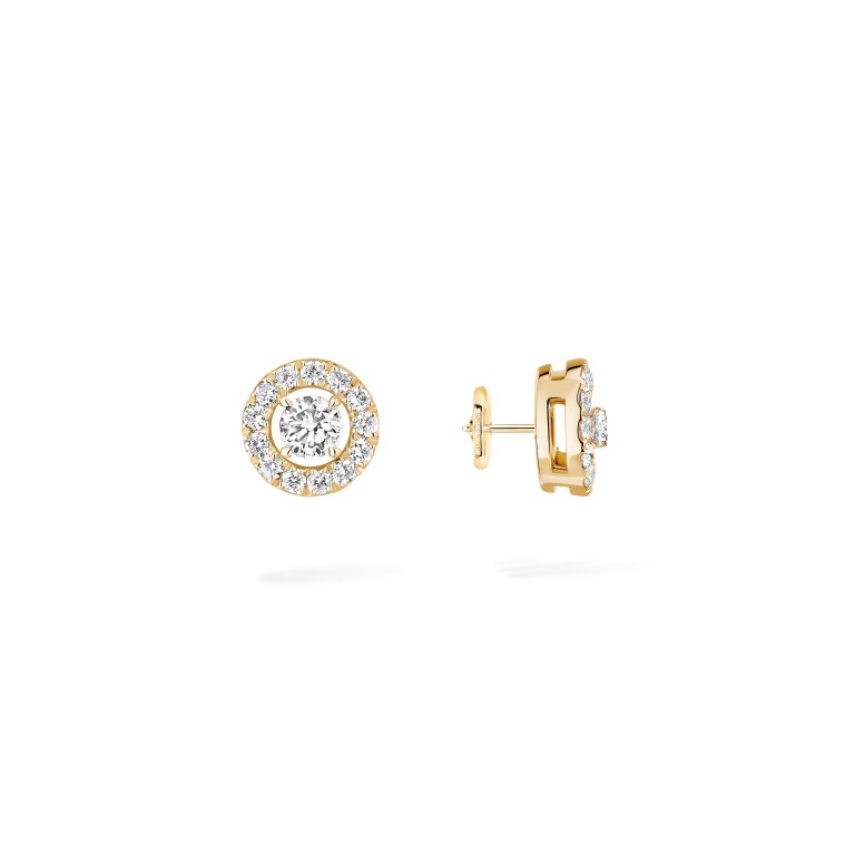 Messika Joy oorknoppen geelgoud met diamant - 6991-YG - #4 Messika Joy oorknoppen geelgoud met diamant - 6991-YG - #4