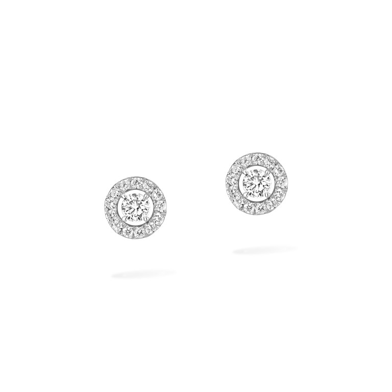Messika Joy oorknoppen witgoud met diamant - 6954-WG - #2 Messika Joy oorknoppen witgoud met diamant - 6954-WG - #2