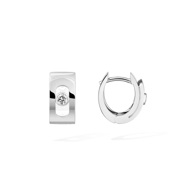 Messika Move Noa oorringen witgoud met diamant - 15211-WG - #4 Messika Move Noa oorringen witgoud met diamant - 15211-WG - #4