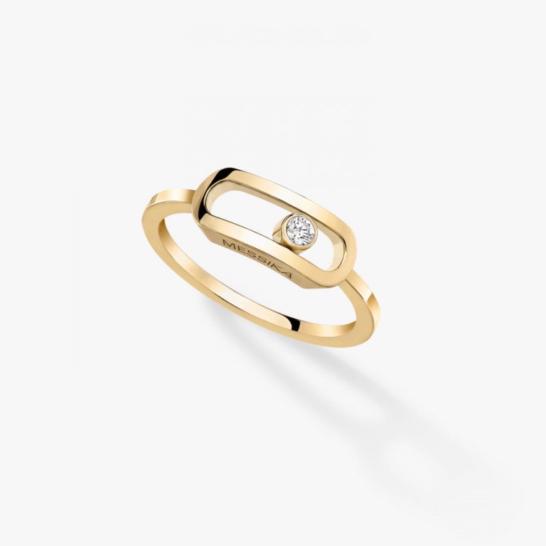 Move Uno Ring - Messika - 12390-YG Move Uno Ring - Messika - 12390-YG