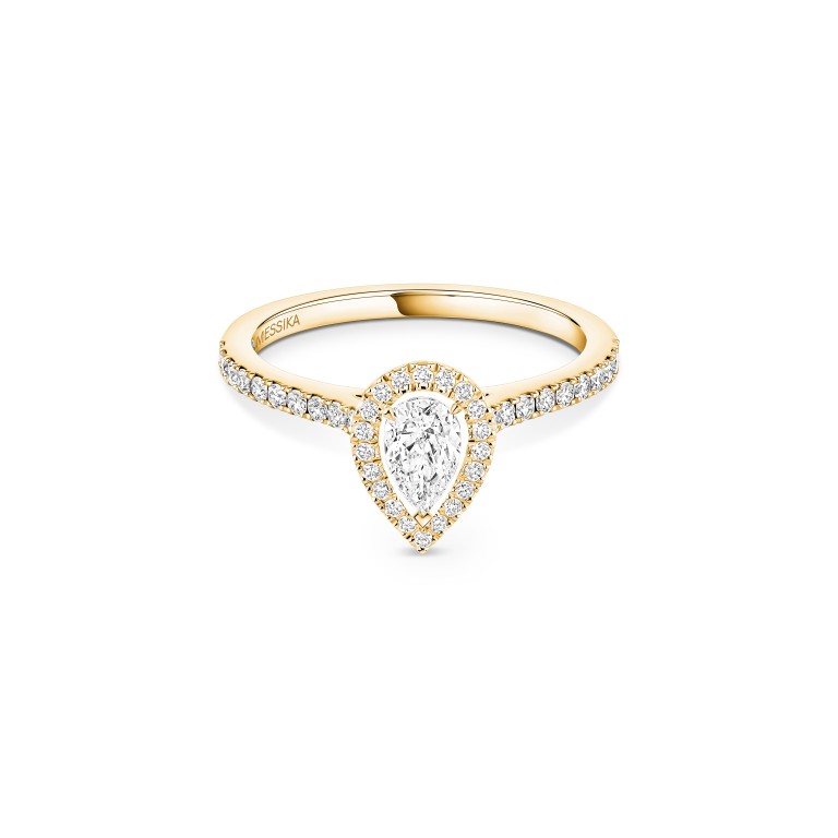 Messika Joy entourage ring geelgoud met diamant - 14503-YG - #2 Messika Joy entourage ring geelgoud met diamant - 14503-YG - #2