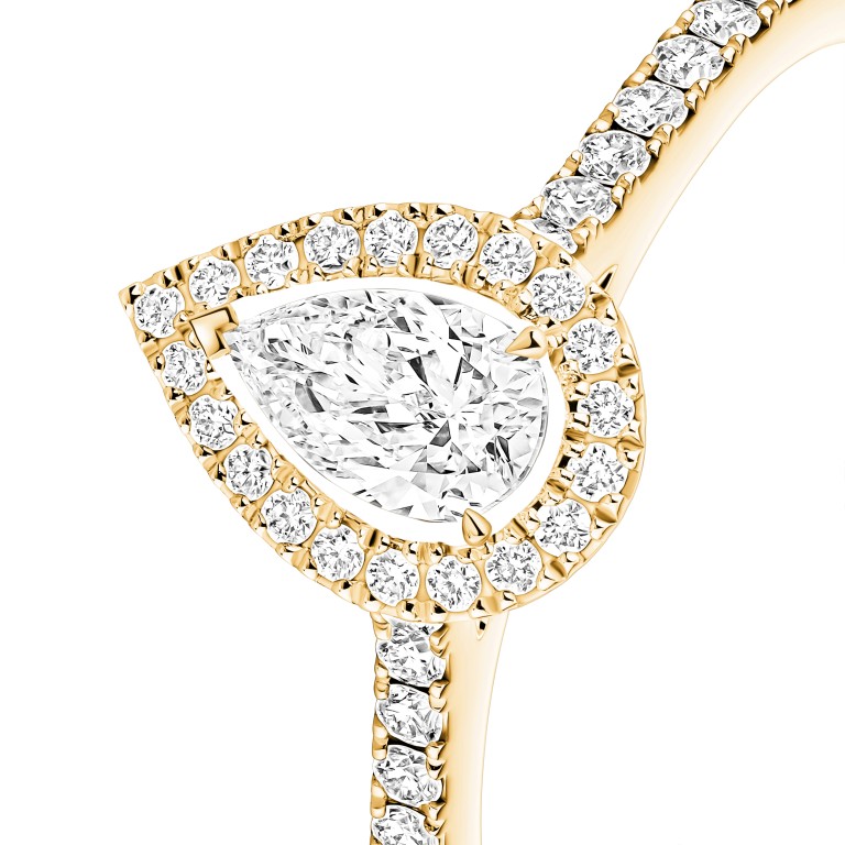 Messika Joy entourage ring geelgoud met diamant - 14503-YG - #3 Messika Joy entourage ring geelgoud met diamant - 14503-YG - #3