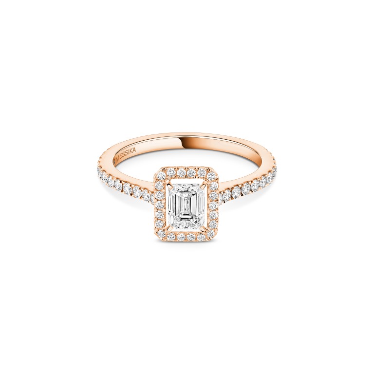 Messika Joy entourage ring roodgoud met diamant - 14509-PG GIA - #2 Messika Joy entourage ring roodgoud met diamant - 14509-PG GIA - #2