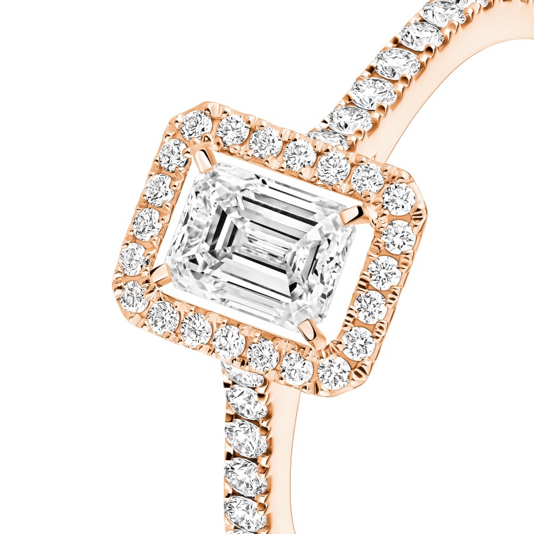 Messika Joy entourage ring roodgoud met diamant - 14509-PG GIA - #3 Messika Joy entourage ring roodgoud met diamant - 14509-PG GIA - #3
