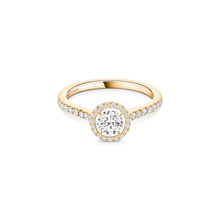 Messika Joy entourage ring geelgoud met diamant - 14508-YG GIA - #2 Messika Joy entourage ring geelgoud met diamant - 14508-YG GIA - #2