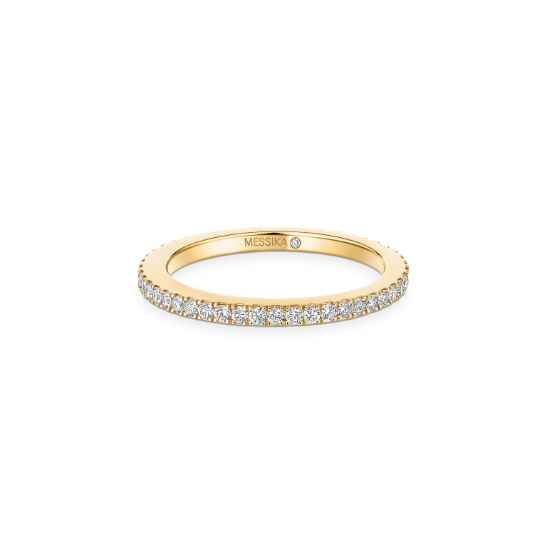 Messika Joy alliance ring geelgoud met diamant - 14743-YG - #2 Messika Joy alliance ring geelgoud met diamant - 14743-YG - #2