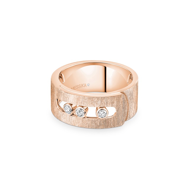 Messika Move Noa ring roodgoud met diamant - 14499-PG - #2 Messika Move Noa ring roodgoud met diamant - 14499-PG - #2