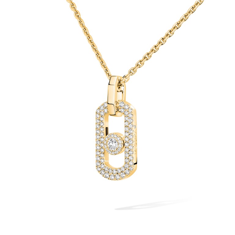 Messika So Move collier met hanger geelgoud met diamant - 14966-YG - #3 Messika So Move collier met hanger geelgoud met diamant - 14966-YG - #3