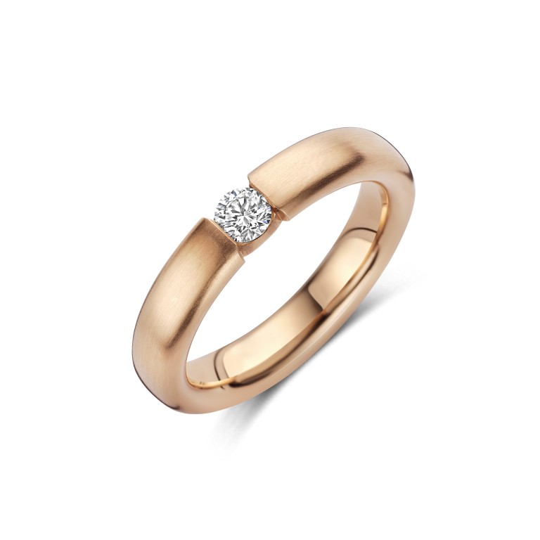 roodgoud trouwring Classic Love Collection - 241550 - #1 roodgoud trouwring Classic Love Collection - 241550 - #1