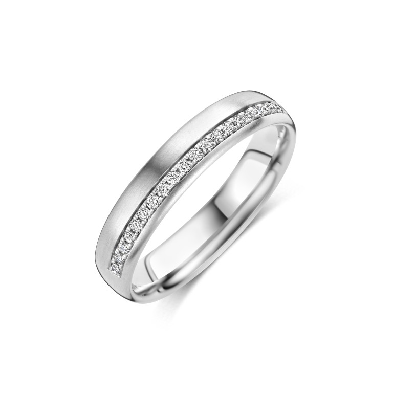 witgoud trouwring Classic Love Collection - 246961 - #1 witgoud trouwring Classic Love Collection - 246961 - #1