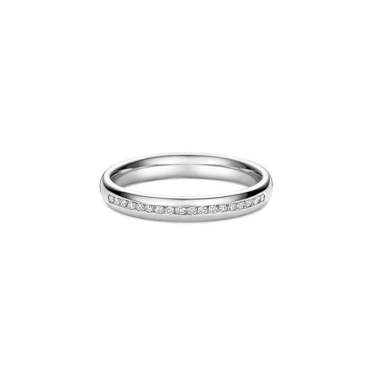 witgoud trouwring Classic Love Collection - 246965 - #3 witgoud trouwring Classic Love Collection - 246965 - #3