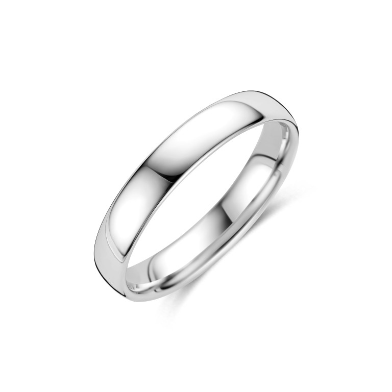 witgoud trouwring Classic Love Collection - 20040 - #1 witgoud trouwring Classic Love Collection - 20040 - #1