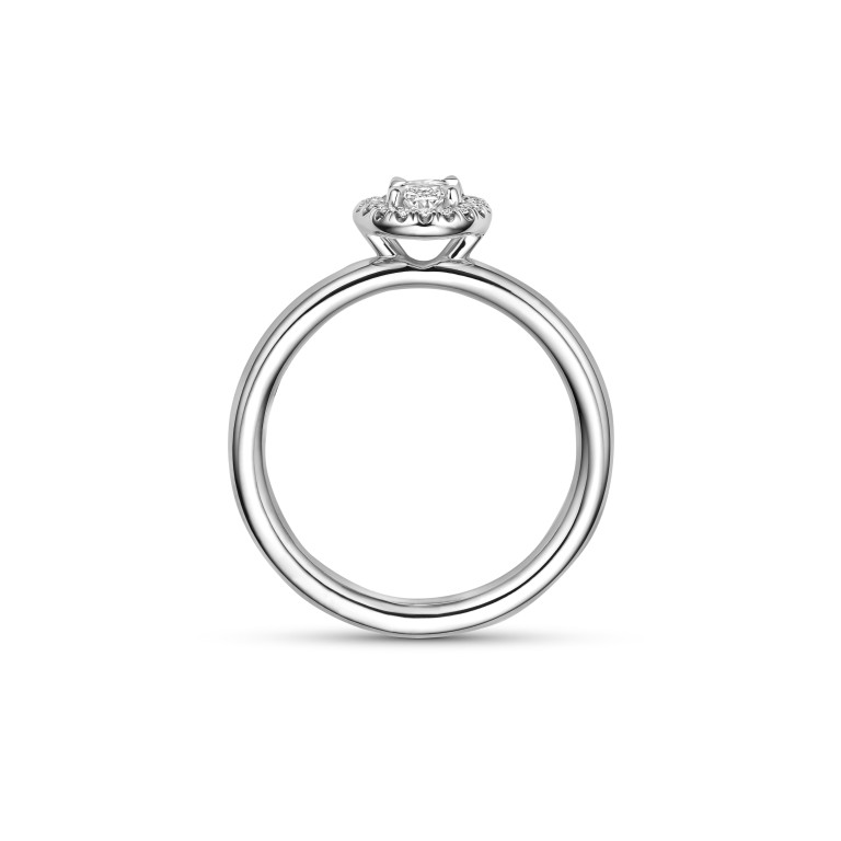 witgoud ring met diamant Schaap en Citroen Diamonds - #4 witgoud ring met diamant Schaap en Citroen Diamonds - #4