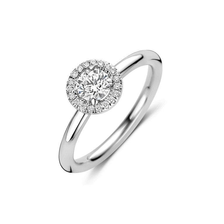 witgoud ring met diamant Schaap en Citroen Diamonds - #1 witgoud ring met diamant Schaap en Citroen Diamonds - #1
