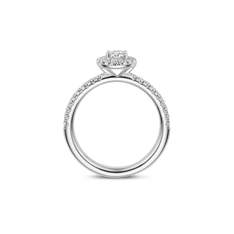 witgoud ring met diamant Schaap en Citroen Diamonds - #4 witgoud ring met diamant Schaap en Citroen Diamonds - #4