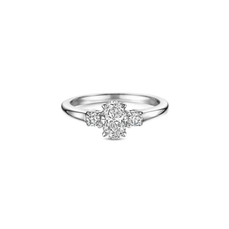 witgoud ring met diamant Schaap en Citroen Diamonds - #3 witgoud ring met diamant Schaap en Citroen Diamonds - #3