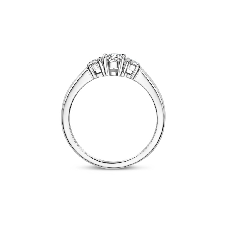 witgoud ring met diamant Schaap en Citroen Diamonds - #4 witgoud ring met diamant Schaap en Citroen Diamonds - #4