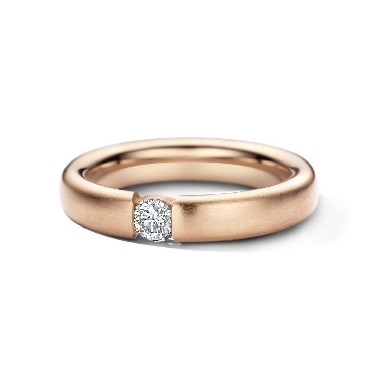 roodgoud trouwring Classic Love Collection - 241550 - #5 roodgoud trouwring Classic Love Collection - 241550 - #5