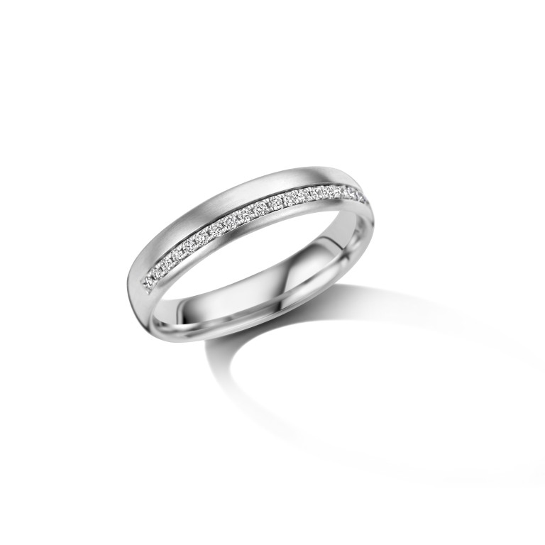 witgoud trouwring Classic Love Collection - 246961 - #5 witgoud trouwring Classic Love Collection - 246961 - #5