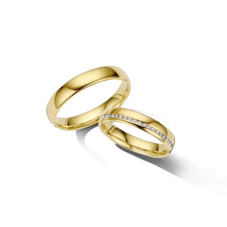 geelgoud trouwring Classic Love Collection - 246964 - #6 geelgoud trouwring Classic Love Collection - 246964 - #6