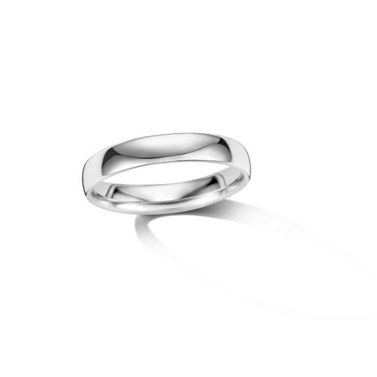 witgoud trouwring Classic Love Collection - 20040 - #5 witgoud trouwring Classic Love Collection - 20040 - #5