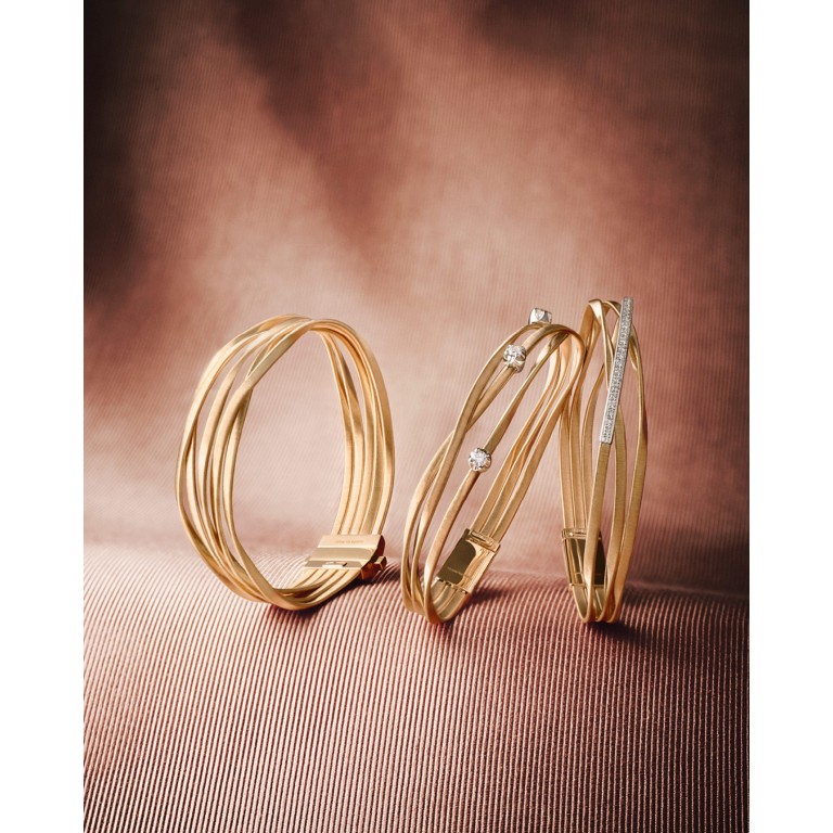 Marco Bicego Marrakech armband geelgoud met diamant - BG852-B8 - #3 Marco Bicego Marrakech armband geelgoud met diamant - BG852-B8 - #3