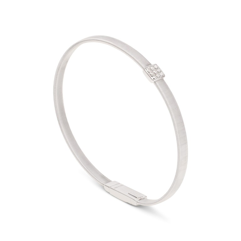 Marco Bicego Masai armband witgoud met diamant - SG731-B - #1 Marco Bicego Masai armband witgoud met diamant - SG731-B - #1