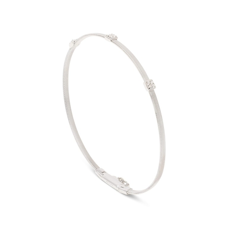 Marco Bicego Masai armband witgoud met diamant - SG730-B1 - #1 Marco Bicego Masai armband witgoud met diamant - SG730-B1 - #1