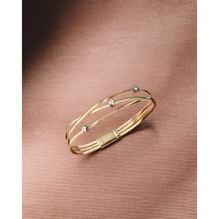 Marco Bicego Marrakech armband geel/wit goud met diamant - BG848-B8 - #2 Marco Bicego Marrakech armband geel/wit goud met diamant - BG848-B8 - #2