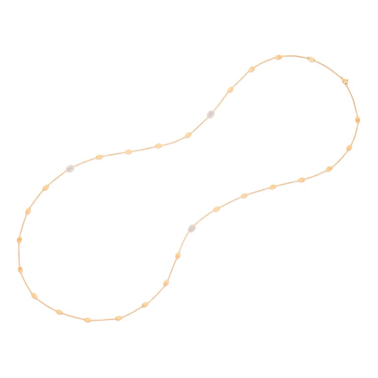Marco Bicego Siviglia collier geelgoud met diamant - CB2946-B - #1 Marco Bicego Siviglia collier geelgoud met diamant - CB2946-B - #1