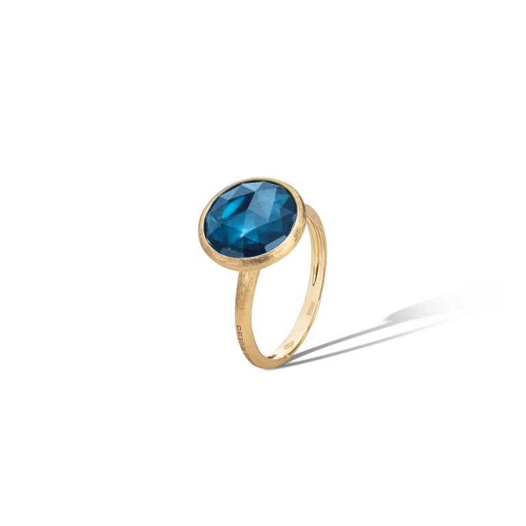 Marco Bicego Jaipur ring geelgoud met London topaas - AB586-TPL01 - #1 Marco Bicego Jaipur ring geelgoud met London topaas - AB586-TPL01 - #1