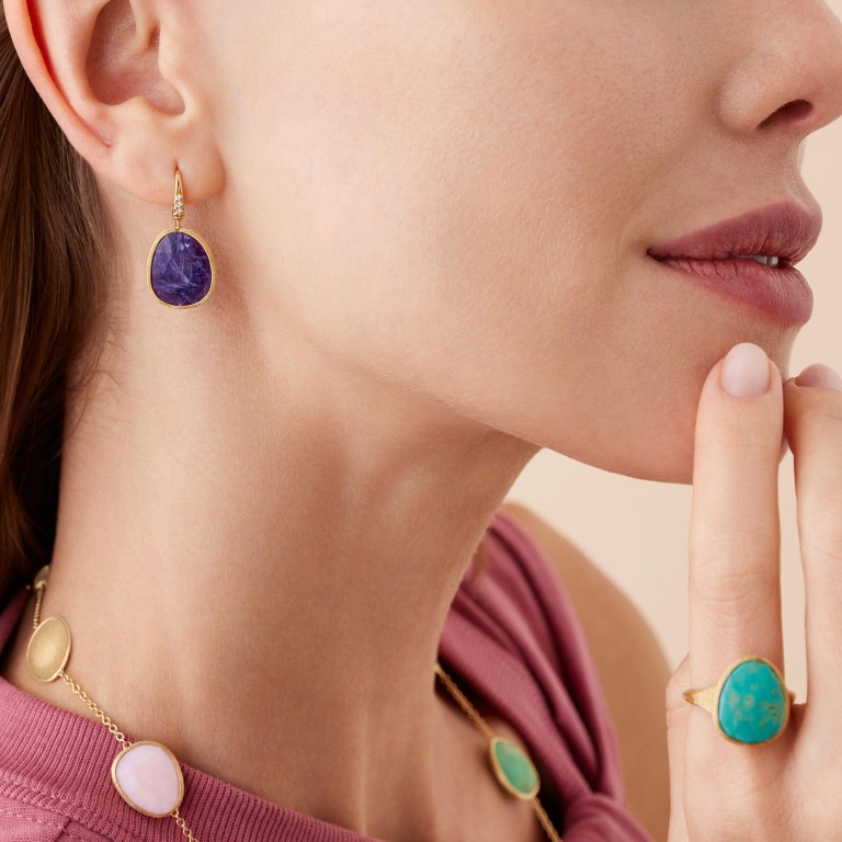 Marco Bicego Lunaria Color ring geelgoud - AB658-TUM01 - #4 Marco Bicego Lunaria Color ring geelgoud - AB658-TUM01 - #4
