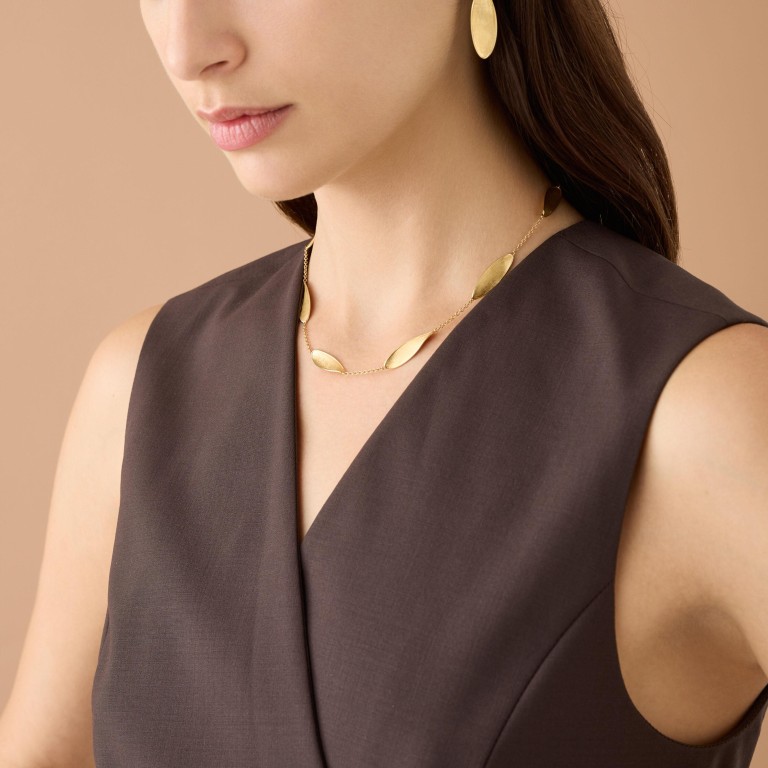 Marco Bicego Lunaria Twist collier geelgoud - CB2896 - #2 Marco Bicego Lunaria Twist collier geelgoud - CB2896 - #2