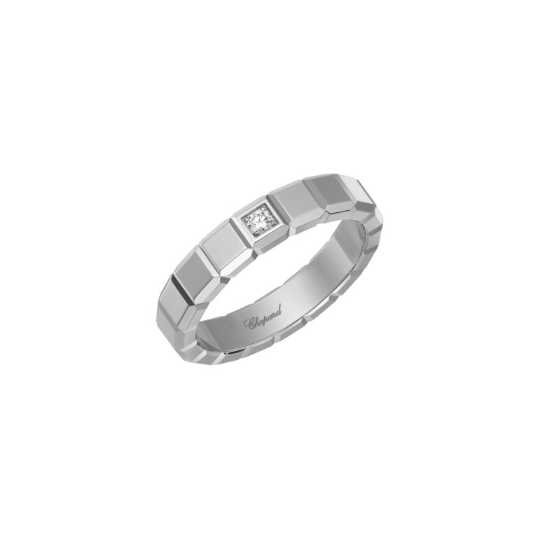 Chopard Ice Cube Medium ring witgoud met diamant - 829834-1068 - #1 Chopard Ice Cube Medium ring witgoud met diamant - 829834-1068 - #1